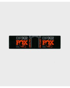 FOX Shock FLOAT DPX2 Factory EVOL 7.25+ / 165-230mm Airsleeve Decal 2021