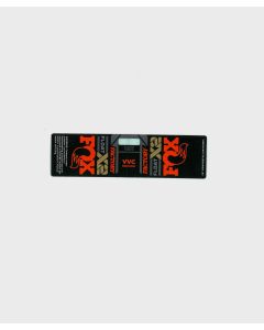 FOX Shock FLOAT X2 Factory Resy Decal 2021