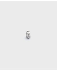 FOX Spring Music Wire 0.125 TLG x 0.125 OD x 50.00 lbs / In Zinc Plated