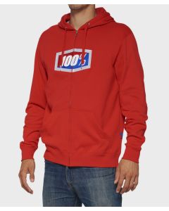 100% Official Zip Hoodie 2022