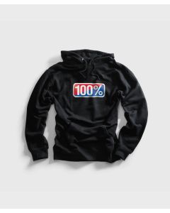 100% Classic Hooded Pullover Sweatshirt