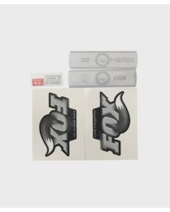 FOX Fork F-S RL B/W Decal Kit Black 2010