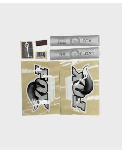 FOX Fork 36 FLOAT RC2 FIT B/W Decal Kit White 2010