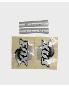 FOX Fork 36 FLOAT R O/B B/W Decal Kit Titanium 2010