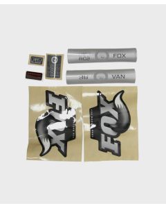 FOX Fork 36 VAN RC2 FIT B/W Decal Kit Black 2010