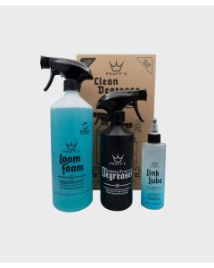 Peaty's Wash Degrease Lubricate Bicycle Cleaning Kit