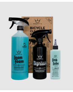 Peaty's Wash Degrease Lubricate Bicycle Cleaning Kit (Dry)