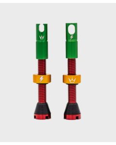 Peaty's x 50to01 Tubeless MK2 Rasta Valves