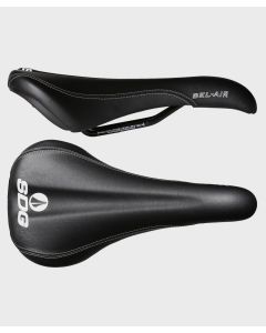 SDG Bel Air Steel Rail Saddle Black