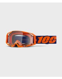100% ARmatic Goggles Neon Orange / Clear Lens