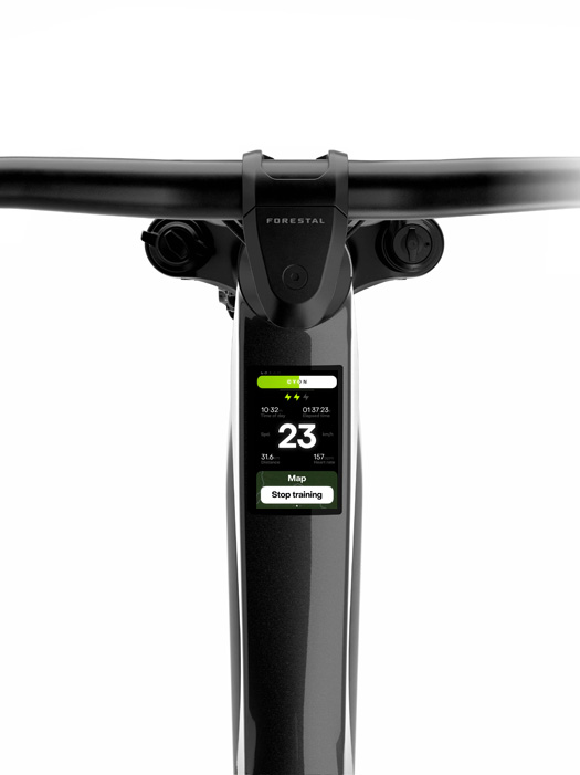 Forestal Integrated Top Tube Display