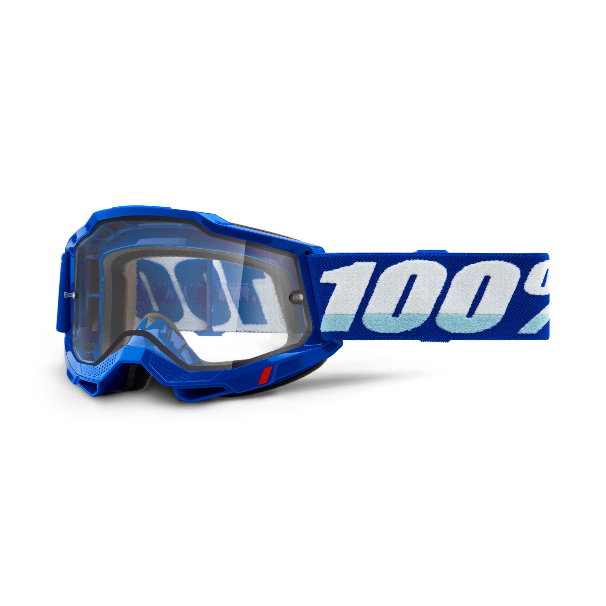 renere hjort Adskillelse 100% Accuri 2 Enduro MX Goggles Blue / Clear Lens | Silverfish UK