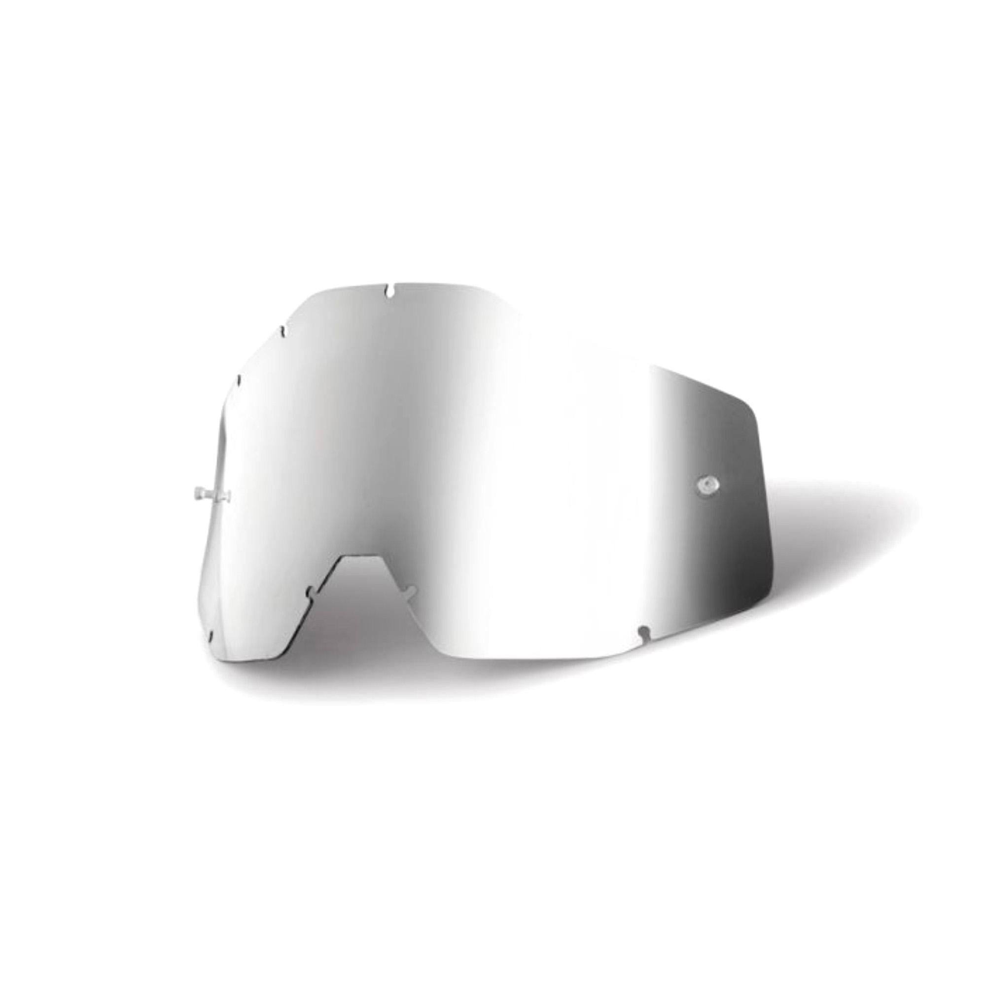 100% Speedlab ACCURI/STRATA Youth Replacement Lens W/Posts-Green Mirror/Smoke Anti-Fog, Free Size 51003-005-02 